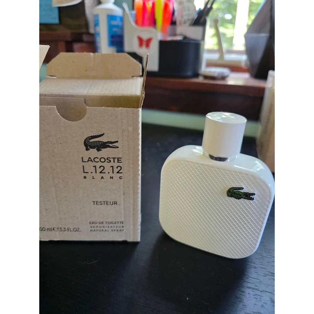 Lacoste L.12.12 Blanc 3.3 oz / 100 mL Men